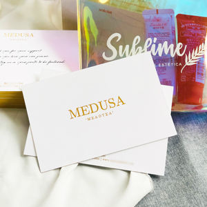 Carte postale personnalisée avec logo imprimé feuille d'or merci pour vos cartes de commande pour carte de remerciement personnalisée pour les affaires - Product Image 4