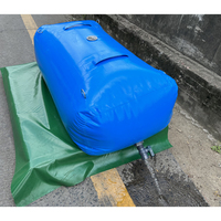 Litong 1000L Landwirtschaft Bewässerung falten flexible PVC-Kissen Tank