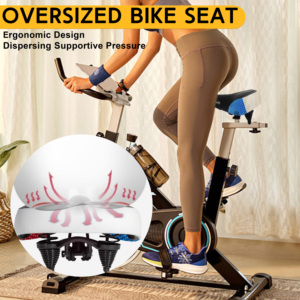 <span class=keywords><strong>Selle</strong></span> de vélo large et confortable <span class=keywords><strong>Selle</strong></span> de vélo surdimensionnée pour VTT, vélo de route avec coussin doux pour femme - Product Image 2