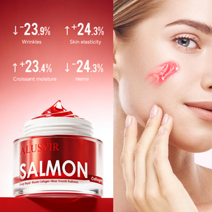 Crema Viso Idratante Profonda al Collagene PDRN di <span class=keywords><strong>Salmone</strong></span> e Rosa Coreana Private Label per Illuminare e Potenziare il Collagene - Product Image 5