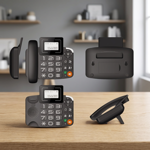 โทรศัพท์ MaxComm 4G GSM Skype รองรับซิมคู่ VoLTE แบบไร้สาย พร้อมปุ่มกดขนาดใหญ่ รุ่น MW-402 แบตเตอรี่ในตัว - Product Image 3