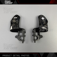 Volant en fibre de carbone personnalisé pour Dodge Charger Challenger SRT Hellcat 2014-2023 et Jeep Grand Cherokee Trackhawk