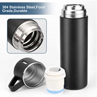 Bouteilles Isothermes Modernes en Acier Inoxydable 304 à Double Paroi pour Adultes, Gourdes Isothermes de 500 ml, Vente en Gros