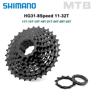 <span class=keywords><strong>Shimano</strong></span> HG200 <span class=keywords><strong>HG31</strong></span> HG41 <span class=keywords><strong>Cassette</strong></span> de VTT 8 vitesses 11-32T, Roue libre 7s, Pédalier pour pièces de VTT - Product Image 5