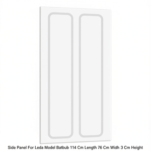 Panel Lateral para Bañera Modelo Leda 114 cm de Largo 76 cm de Ancho 3 cm de Altura - Product Image 2