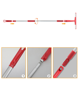 Raclette de vitres pour voiture, outil de nettoyage de vitres à longue manche télescopique - Product Image 4