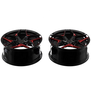 Jante forgée 20x9 21x12 décalée, jante en alliage d'aluminium personnalisée, 17-22 pouces, 5x100 5x108 5x112 5x114.3 5x115 5x120 <span class=keywords><strong>Chevrolet</strong></span> <span class=keywords><strong>Corvette</strong></span> - Product Image 3