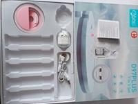 SET (montre + Mini Ring Light + Casque sans fil + 5 sangles) D97 PLUS