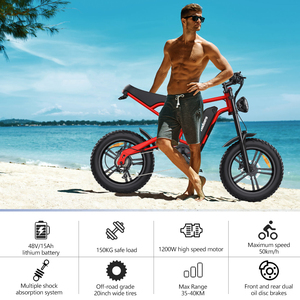 Envío Directo desde Almacenes de la UE, EE. UU. y Reino Unido, Bicicleta Eléctrica Hidoes B6 en Oferta, Bicicleta de Montaña de 48 V y 1200 W, Bicicleta Eléctrica HD-B6 de 1200 W - Product Image 5