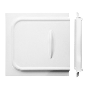 Panneau coulissant universel pour porte de camping-car, en plastique blanc, pour camping-car, caravane, avec butée de glissement, installation facile - Product Image 2