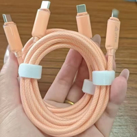 Kabel USB Type-C Tembaga Murni Berkualitas Tinggi Pd27w 3A Pengisian Cepat untuk Ponsel IOS dengan Selubung PVC Langsung dari Pabrik