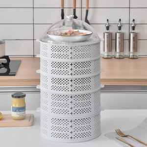 Arnoshin Food Storage Rack PP Plastic Dustproof Flyproof Summer Use - Product Image 1