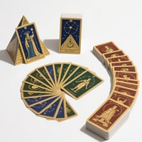 Vente en gros d'usine : Jeu de cartes de tarot personnalisées imprimées, classiques, Cartas Del Tarot sur papier d'art avec guide