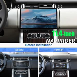 Écran incurvé véritable de 11,4 pouces, double système pour Range Rover Vogue L405 2012-2019, autoradio Android Auto Carplay, lecteur multimédia stéréo - Product Image 5