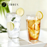 Verres à bière Libbey Wholesale Chivalry 6oz 12oz 15oz 16oz, verres multifonctionnels pour eau, jus, lait, verrerie