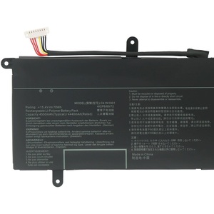 C41N1901 4ICP6 0B200-03520100 0B200-03520000แบตเตอรี่แล็ปท็อป60/72สำหรับ <span class=keywords><strong>Asus</strong></span> <span class=keywords><strong>Zenbook</strong></span> <span class=keywords><strong>Duo</strong></span> UX481FA แบตเตอรี่โน้ตบุ๊กแบบชาร์จไฟได้ - Product Image 2