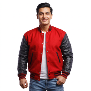 Custom Made High Quality Women's Varsity <b>Jacket</b> Letterman Baseball <b>Jackets</b> Chenille <b>Patches</b> Embroidered Design for Winter Low - Product Image 1