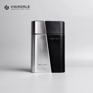 Bouteilles colorées rechargeables pour hommes, 50ml, 100ml, vaporisateur de parfum spécial en verre, vente en gros