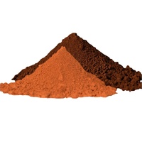 Oxyde de fer Fe304, poudre de pigment d'oxyde de fer brun de haute qualité, oxyde de fer pur en poudre, prix de l'oxyde de fer pour le ciment