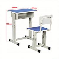 Table et chaise de classe à prix compétitif. Spécialité : mobilier scolaire au design moderne pour l'étude. Offre spéciale : bureau et chaise pour étudiants.