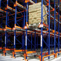 Stabilisateur de connexion inférieure intégré pour rayonnage à palettes Radio Shuttle, anti-vibration, pour rayonnage sans fil robuste multi-niveaux et multi-étages