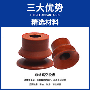 Ventosa de Silicona FB2-23 de Grado Industrial de Doble Capa para Manipulación de Vidrio - Product Image 4