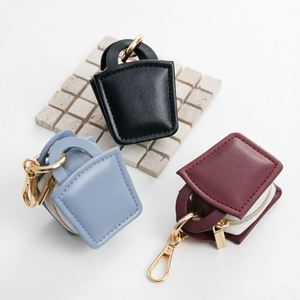 Sac à bijoux miniature personnalisé avec logo, design personnalisé, porte-clés en cuir PU pour femmes et filles, boucles d'oreilles, bagues - Product Image 1