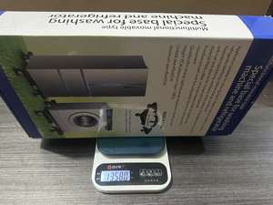 <span class=keywords><strong>Support</strong></span> de roulement télescopique en plastique <span class=keywords><strong>pour</strong></span> appareils électroménagers, chariot mobile, étagère de rangement de cuisine, base surélevée - Product Image 4