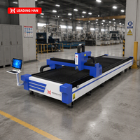 Mesin Pemotong Laser Serat CNC Kecepatan Tinggi 1530 3000W 6000W untuk Pemotongan Logam Aluminium Tembaga Plat Besi