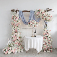 200cm de Long Offre Spéciale Rouge Rose Fleur De Soie Fleur De Mariage Chemin De Table