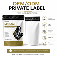 Poudre de Shilajit Purifiée 100g, Marque Privée OEM, 30 Doses pour Vitalité Quotidienne, Énergie et Soutien des Performances Physiques
