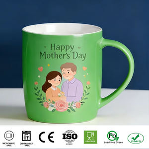 <span class=keywords><strong>Mug</strong></span> en céramique personnalisé à grande capacité, cadeau personnalisé pour maman, vaisselle en porcelaine - Product Image 6