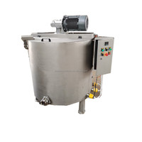 Réservoir de fusion électrique 100L 200L 500L Réservoir de fusion de masse de chocolat au lait/Réservoir de stockage de mélange