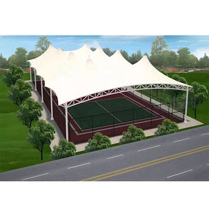 Cubierta de Techo para Cancha de Pádel de Alta Calidad, Personalizada, con Forma Especial, de Película Tensada de PVDF para Pabellones Deportivos - Product Image 3