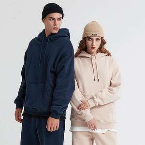 Otoño e Invierno para Hombres Nuevo 18 color 360g polar con felpa y Sudadera con capucha gruesa Sudadera con capucha de color sólido - Product Image 3