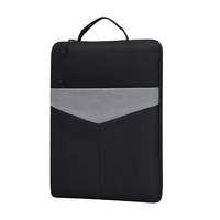 Sacoche pour ordinateur portable en polyester léger et durable de 13, 14, 15 et 16 pouces, style professionnel moderne, sac à bandoulière portable pour PC et Mac