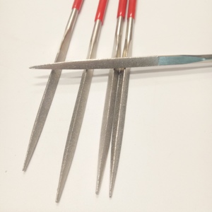 Bộ Giũa Kim 10 Cái Giũa Kim Tráng Kim Cương Giũa Tam Giác Kim Cương Mạ Điện - Product Image 6