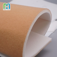Mousse en tissu éponge en polyuréthane durable de 3 mm, 100 % polyuréthane, mousse stratifiée avec dos en PU, mousse stratifiée en polyester pour housse de siège de voiture