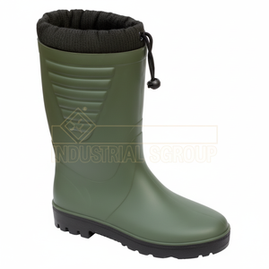 Zapatos DE SEGURIDAD acolchados de PVC Diseño de botas tobilleras para trabajo y actividades al aire libre - Product Image 1