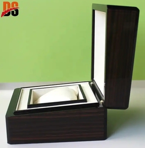 DS Handmade Eco-Friendly Rectangle Timber Luxury Solid Wooden <b>Watch</b> Storage Box - Product Image 1
