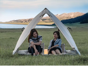 <span class=keywords><strong>Tenda</strong></span> da Spiaggia Parasole UPF 50+ Facile da Montare, Gazebo a Telaio a Forma di A, Impermeabile, Leggera, per 1-2 Persone, <span class=keywords><strong>Tenda</strong></span> Ombreggiante da Spiaggia per Escursioni - Product Image 3