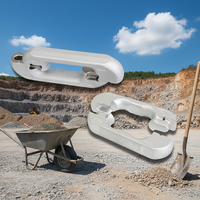 Conector de Cadena para Minería de Alta Resistencia, Eslabón de Acero Aleado Forjado para Uso Industrial en Transportadores y Elevadores