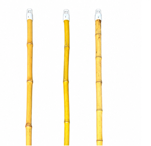 Balai à poils naturels avec manche en bambou et tête en plastique, poils moyens, durable pour le nettoyage des sols domestiques - Product Image 3