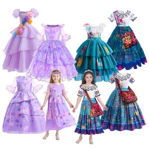 Costume <span class=keywords><strong>de</strong></span> cosplay d'Halloween avec lumière LED, <span class=keywords><strong>robe</strong></span> <span class=keywords><strong>de</strong></span> princesse <span class=keywords><strong>Encanto</strong></span> <span class=keywords><strong>Mirabel</strong></span> pour filles, MIHC-001 - Product Image 3