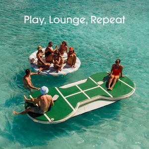 Terrain <span class=keywords><strong>de</strong></span> pickleball gonflable commercial flottant pour sports nautiques, plateforme <span class=keywords><strong>de</strong></span> pickleball flottante pour <span class=keywords><strong>lac</strong></span> et piscine - Product Image 4