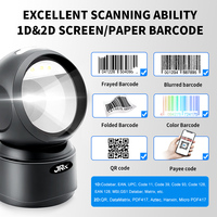 Escáner de Códigos de Barras 2D JR T30e, Nuevo Producto, Lector de Códigos QR 2D, Escáner de Códigos de Barras de Escritorio para Supermercados