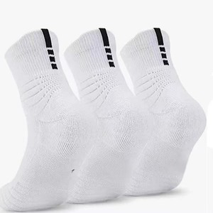 Chống trượt bền chuyên nghiệp tùy chỉnh chải rắn màu thoải mái dài bóng rổ vớ cho đa thể thao hoạt động - Product Image 2