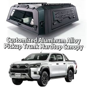 Cubierta de Aluminio Personalizada para Camioneta <span class=keywords><strong>Toyota</strong></span> Revo, Cubierta Rígida Resistente, Tapa Impermeable y Duradera para Camioneta - Product Image 1