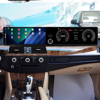 Navegador GPS para Auto con Pantalla Doble de 21 Pulgadas y Carplay para BMW Serie 5 E60 2003-2010, Unidad Principal CCC, Reproductor Multimedia, Radio para Auto