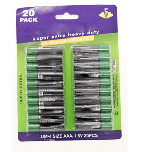 Batería de PVC de Alta Calidad con Recubrimiento de Zinc y Carbono, Super Seca R03 AAA 1.5V para Interruptores, Enchufes, Calculadoras de Auto y Controles Remotos - Product Image 6